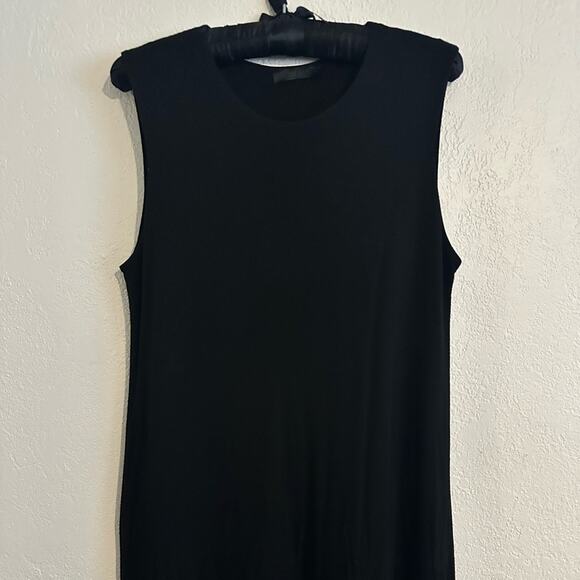 The Row Jersey Knit Maxi Dress Black Sleeveless size XS - Picture 8 of 11